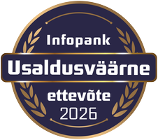 Usaldusväärne ettevõte 2026