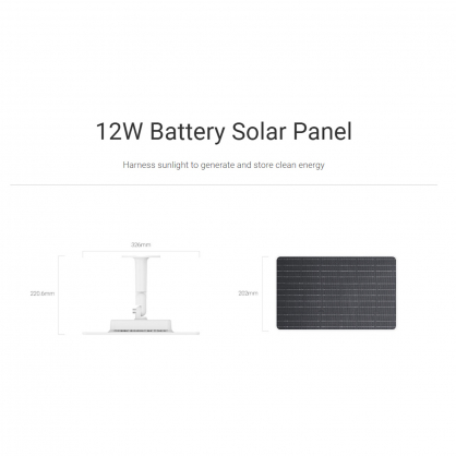 PBC12 2in1 12W Solar Panel + 37Wh Battery