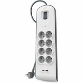 BSV804ca2M White 8 AC outlet(s) 2 m