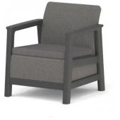 Scandi Linea 2 Seater Set Grey
