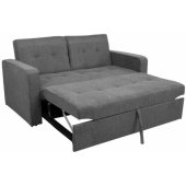 Sofa Bed JORGE 2-seater Grey