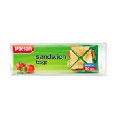 BAGS FOR SANDWICHES 100PCS, WITH CLIPS