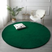Strado Rabbit Round Rug Strado 200x200 BottleGreen (Green)