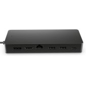 HP Universal USB-C Multiport Hub, docking station (black, USB-A, USB-C