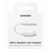 "Adapter USB-C to Headset Jack" White