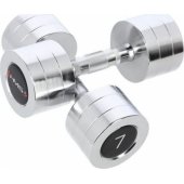 Chromed hantle CHD07 2 x 7 kg