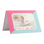 MSG Photo message card Pink/ Blue