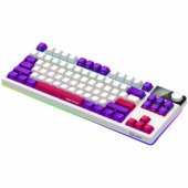 KBP70TKLW, Wireless TKL Mechanical Gaming Keyboard Pro White/ Purple