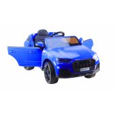 Audi Q7 Blue Painted Battery Car