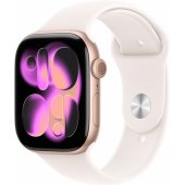 Watch Series 11 46mm Rose Gold / Light Blush Sport Band - S/ M