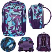 Herlitz Ultimate CamoPurple, backpack (purple/ light blue)