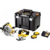 COMBO KIT 18V DCK2012P2T (DCS570 + DCS334) 2x5.0Ah