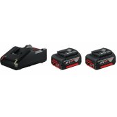 2 X GBA 18V 4.0AH + GAL 18V-40 (1600A019S0)