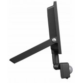 LED Floodlight Sensor 50W, 4000K, 230V Black