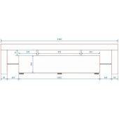 TORO 158x40x41 Grey/ Grey Gloss