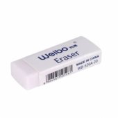 School Office Eraser White WB-527-40 3.5cm