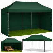 Express Garden Tent Catering Pavilion Green 3x6 M