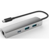 USB 3.1 to 2-Port USB3.0 HUB + 1-Port USB3.1 with Gigabit Ethernet