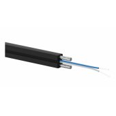 Fiber cable FTTH SM 2J 9/ 125 LSOH 1000m black