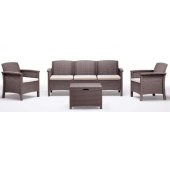 Venezia 3 Set Brown