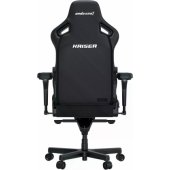 Kaiser 4 L Black Fabric Gaming Swivel Chair