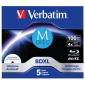 M-DISC BD-R 100GB 4x Printable Jewel Case 5