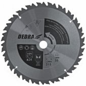 Dedra Circular saw 600x30mm 36z. With HM inserts and feed stop
