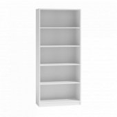 Topeshop Regał 80cm szafka książki segregatory r80 biały (R80 BIEL)