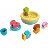Bath Time Fun: Floating Animal Island 10966