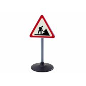 Large Road Works Warning Sign Educational 70cm