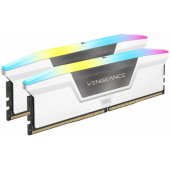 Vengeance RGB White 64GB DDR5 6000MHz DIMM CMH64GX5M2B6000C30W