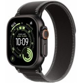 49mm Black/ Charcoal Trail Loop - M/ L - Black Titanium Finish