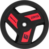 Rubber-Coated Weight Plate Herk 25 kg 30mm