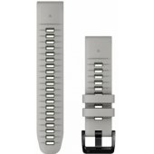 22mm Quickfit Silicone Strap Misty Gray/ Moss