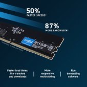 Black 2x32GB DDR5 4800MHz UDIMM CT2K32G48C40U5