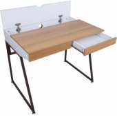 Desk STUDY 90x60xH76cm, oak