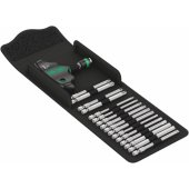 Kraftform Kompakt 400, 17 pieces, socket wrench (black/ green, T-h