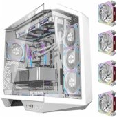 ArcticX Ryzen 5 9600X 32GB 1TB SSD 1TB HDD RTX 4060Ti Win11 White