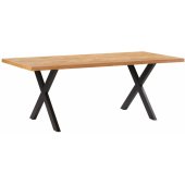 ROWAN 200x90xH75cm Herringbone Oak