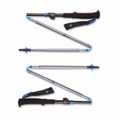 Black Diamond Trekking poles Distance FLZ, fitness equipment (grey, 1