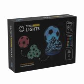 SNL124RGB LED lamp Light decoration Balls RGB 3D