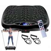 Vibration plate (1-120 speed) / remote control / LCD screen / Pre-Set