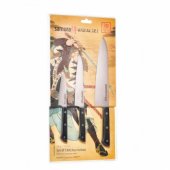 HARAKIRI Set of 3pcs. universal Kitchen knives