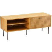 LINE 120x40xH50cm Melamine with Oak Bark