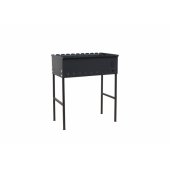 Grill with removable legs