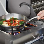 Stainless steel WOK pan