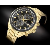 Chronograph Sapphire Gold Black GW7290-B4