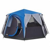 Coleman Octagon 8 hiking tent blue