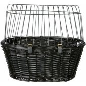 Trixie Wiklinowy Koszyk Do Roweru 50×41×35 cm Czarny