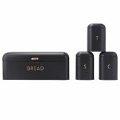 BW13731EU7 Pebble 4-Piece Countertop Set Charcoal
